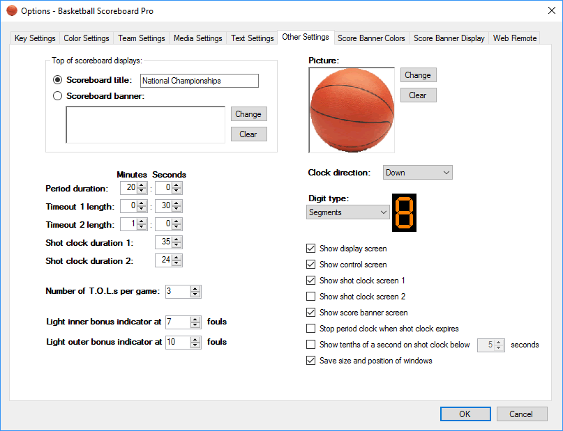 free basketball software